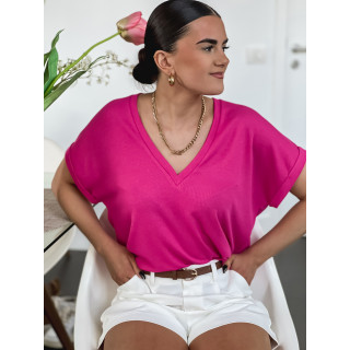 T-shirt Athéna - Fuchsia