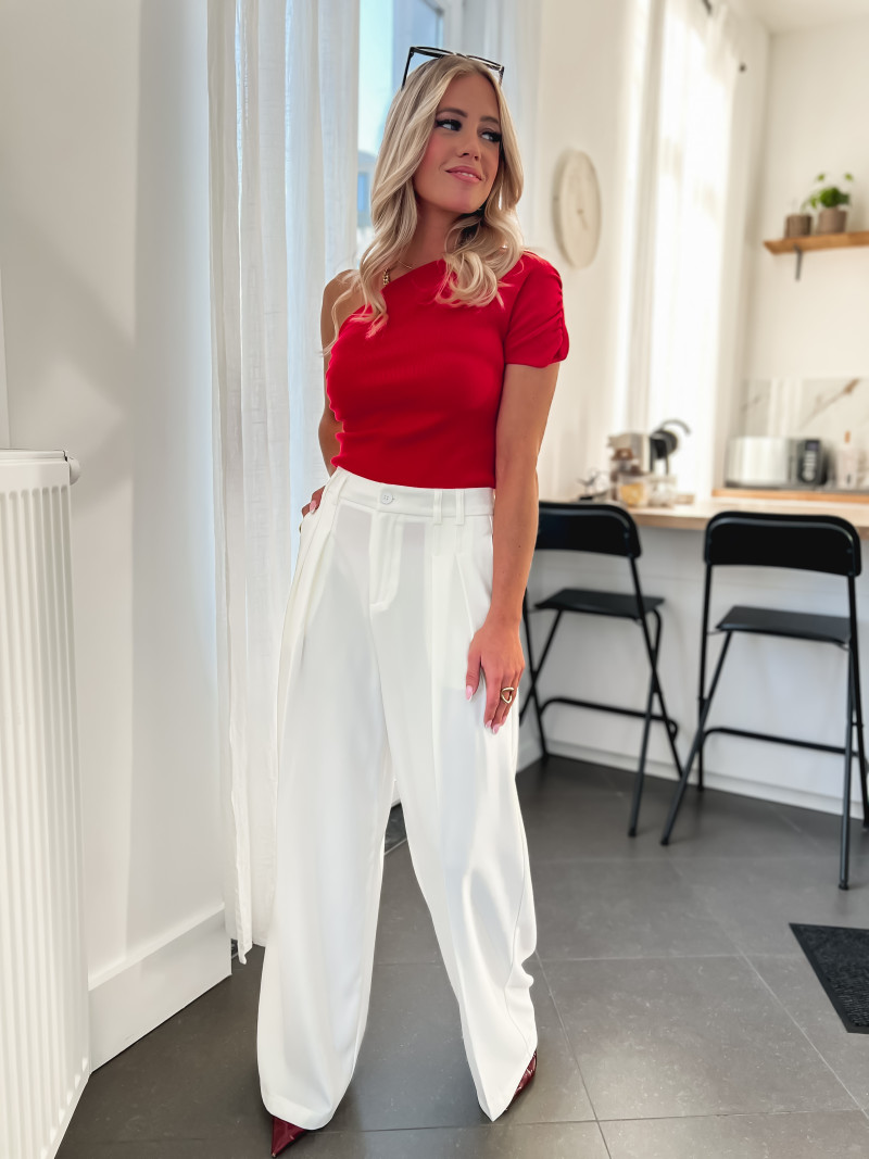 Pantalon Elodie - Blanc