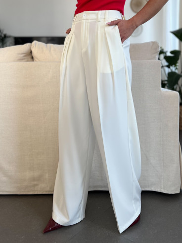 Pantalon Elodie - Blanc