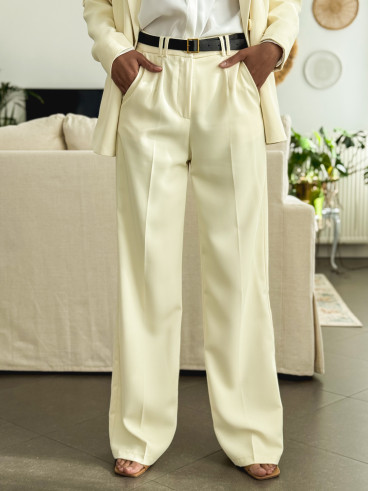 Pantalon Nathalie - Jaune clair