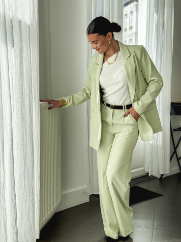 Pantalon Nathalie - Vert clair