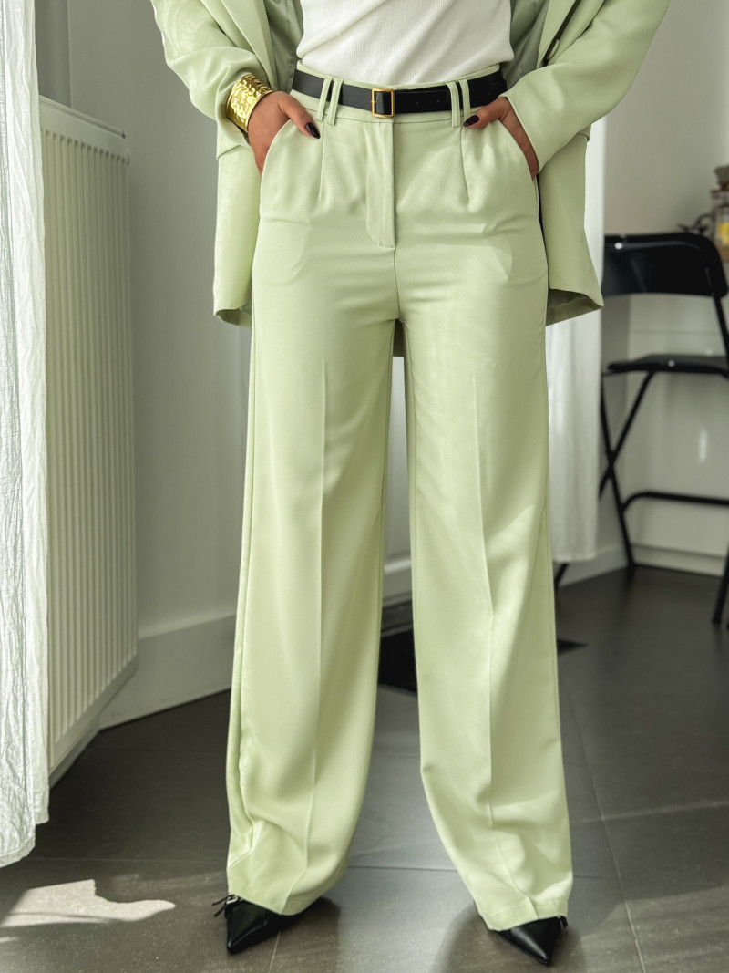 Pantalon Nathalie - Vert clair