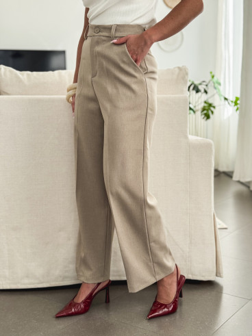 Pantalon Elodie - Taupe