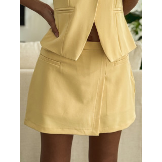 Jupe short Katniss - Jaune