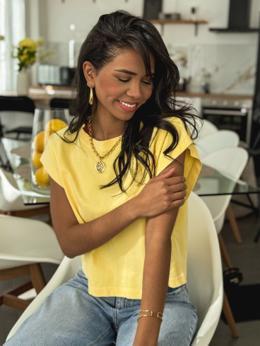 T-shirt Maïa - Jaune