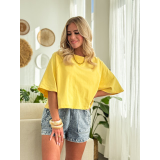 T-shirt Filippa - Jaune