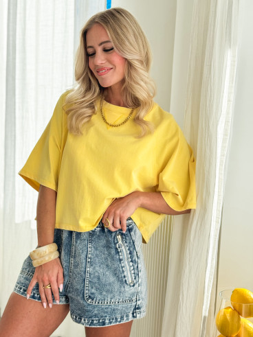 T-shirt Filippa - Jaune