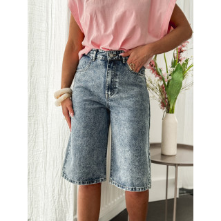 Short en jeans Sidonie - Bleu jeans