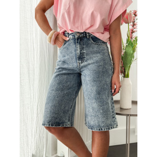 Short en jeans Sidonie - Bleu jeans