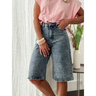 Short en jeans Sidonie - Bleu jeans