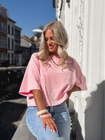 T-shirt Filippa - Rose