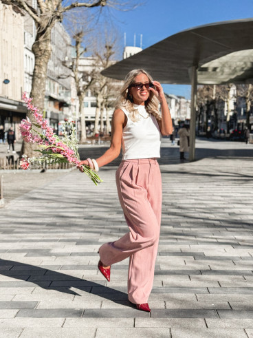 Crop top Léana - Blanc