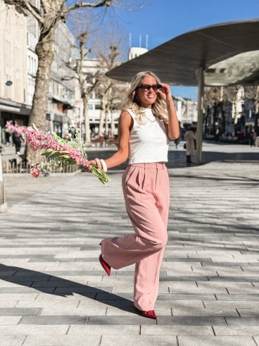 Crop top Léana - Blanc