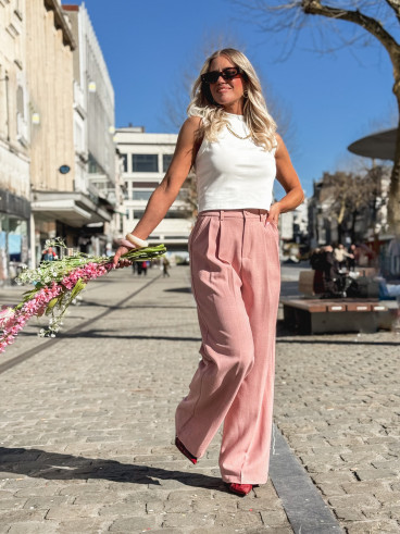 Pantalon Mira - Rose