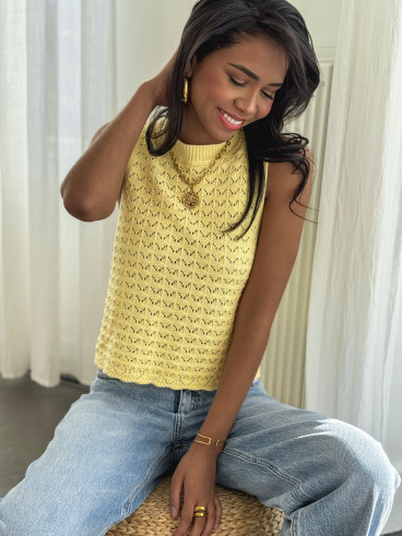 Blouse Oxana - Jaune