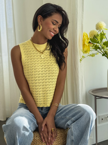 Blouse Oxana - Jaune