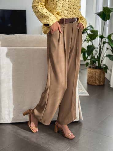 Pantalon Milane - Marron