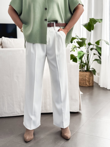 Pantalon Milane - Blanc