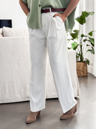 Pantalon Milane - Blanc