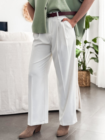 Pantalon Milane - Blanc