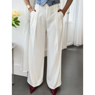 Pantalon Eugénie - Blanc