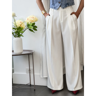 Pantalon Eugénie - Blanc