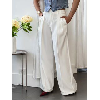 Pantalon Eugénie - Blanc