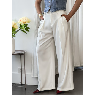 Pantalon Eugénie - Blanc