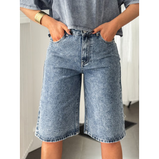 Short en jeans Sidonie - Bleu jeans