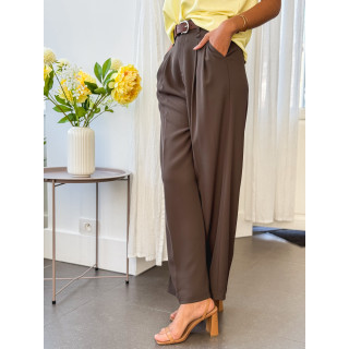 Pantalon Milane - Chocolat