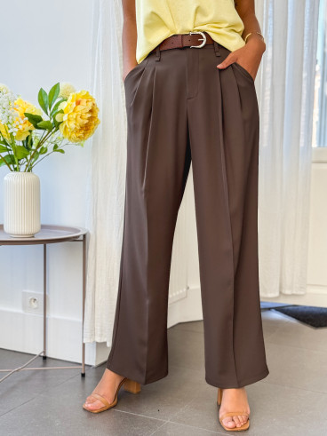Pantalon Milane - Cacao