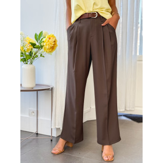 Pantalon Milane - Cacao