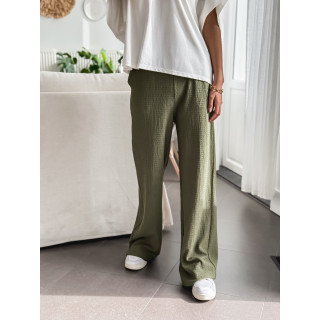 Pantalon Manuella - Kaki foncé