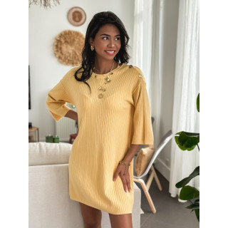 Robe courte Jelena - Jaune