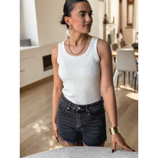 Top Alexia - Gris