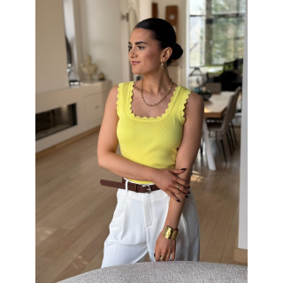 Débardeur Lalie - Jaune