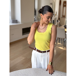 Débardeur Lalie - Jaune
