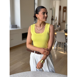 Débardeur Lalie - Jaune