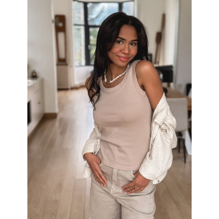 Top Alexia - Taupe