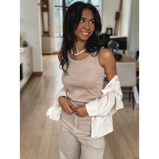 Top Alexia - Taupe