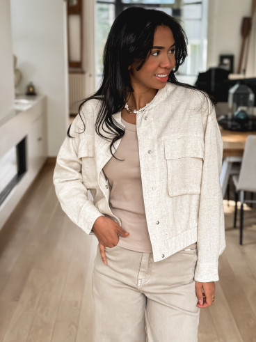 Top Alexia - Taupe