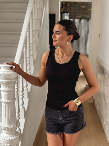 Top Alexia - Noir
