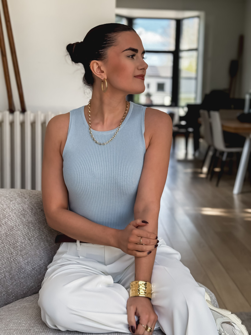 Top Julianna - Bleu ciel