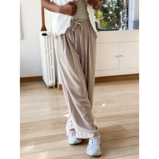Pantalon fluide Emy - Beige