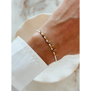 Bracelet Irlande - Blanc
