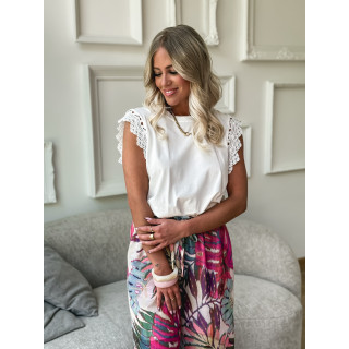 Blouse Cathya - Blanche