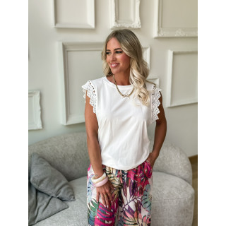 T-shirt Cathya - Blanc