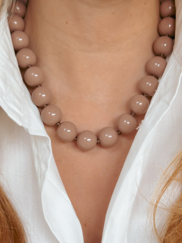 Collier Seren - Taupe
