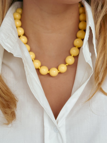 Collier Seren - Jaune