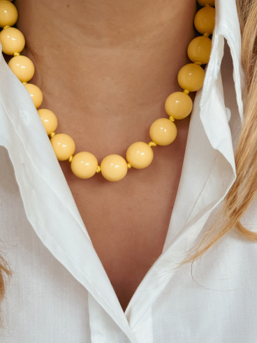 Collier Seren - Jaune